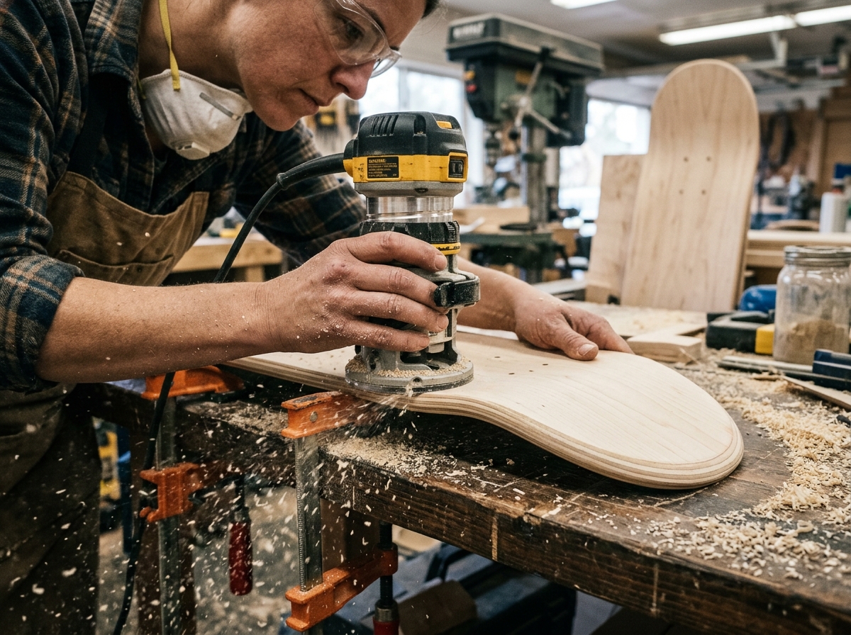 Perfilado y Fresado de Cantos de la Tabla